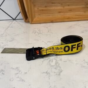OFF-WHITE Classic Industrial Belt OS streetwear artistic imaginative fashion